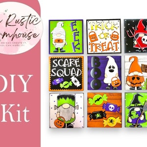 Halloween Tiles DiY Kit