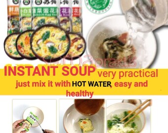 5 pcs Instan soup just with Hot water