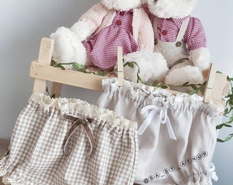 Babybloeier, babyluierhoes, Bloomer-luierhoes, luierhoes