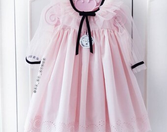 Baby Mädchen Kleid,Rosa Tüll Baby Mädchen Kleid,Baby Tüll Kleid,2. Geburtstagskleid,Blush Mädchen Kleid