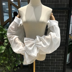 オフショルダーブライダルスリーブ、ウェディングドレススリーブ、ウェディングアクセサリー、取り外し可能なスリーブ、取り外し可能なドレススリーブ、ブラックシフォンスリーブ