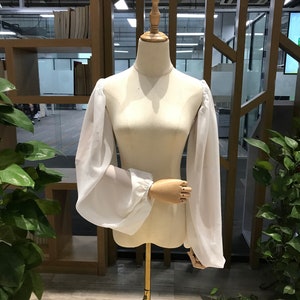 シフォンアイボリーブライダルスリーブ、ウェディングドレススリーブ、ウェディングアクセサリー、取り外し可能なスリーブ、取り外し可能なドレススリーブ、ブラックシフォンスリーブ