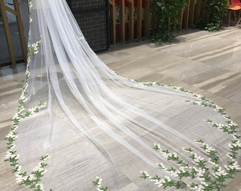 Fairy Bridal Veil New With Lovely Flower and Green Leaves