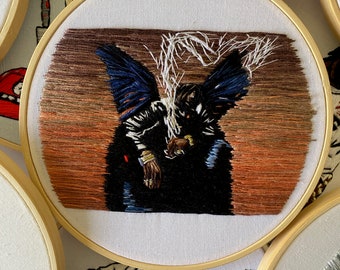Travis Scott Birds in the Trap Sing Mcknight Embroidery Art