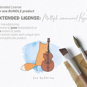 Extended License For One BUNDLE Product: One Single Seamless Pattern BUNDLE Product from Eva Katerina
