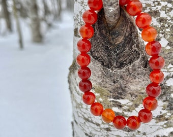 Red Agate Bracelet