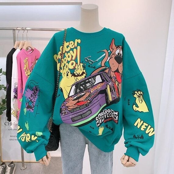 Cartoon hoodies for women sale