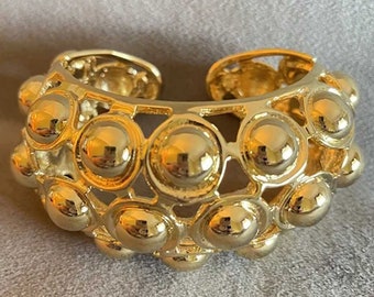 Vintage Kenneth Jay Lane Champagne Bubble Bracelet