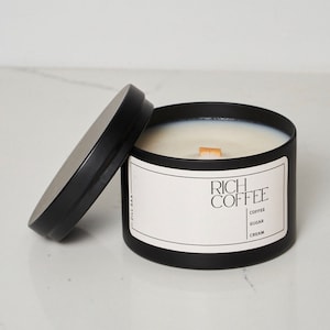 ZILL SAA candle | COFFEE scent candle| Coconut wax type | breakfast scent | Clean burning | High quality candle |