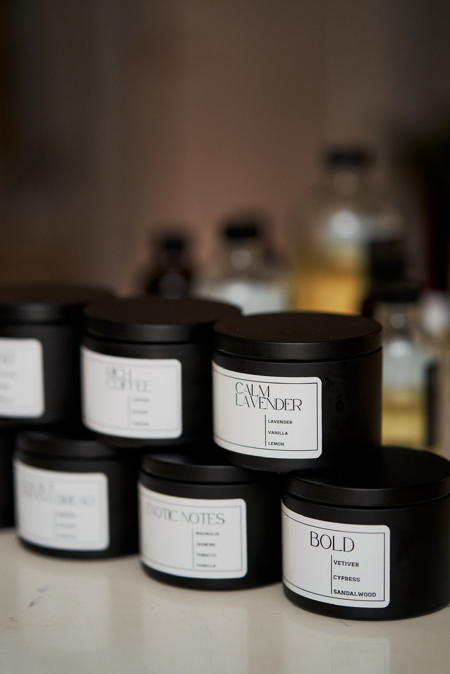 ZILL SAA Candles BOLD Earthy Scents Coconut Wax Clean Burning Candle