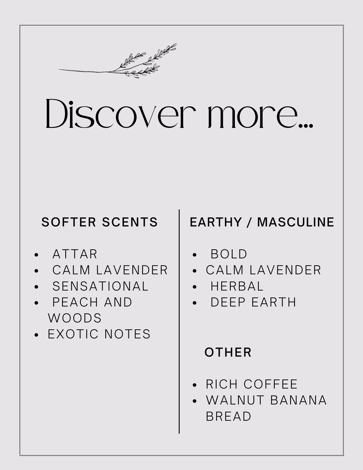 ZILL SAA Candles BOLD Earthy Scents Coconut Wax Clean Burning Candle