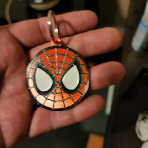 spiderman keychain