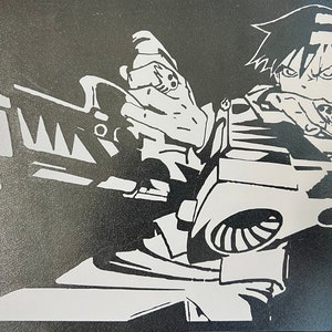 Soul Eater  vinyl decal / sticker (1) 8x5.5 _ (2) 6 x 5.7
