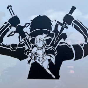 SaO♡ SAO 2 + 3 Vinyl Decal / Sticker - Etsy