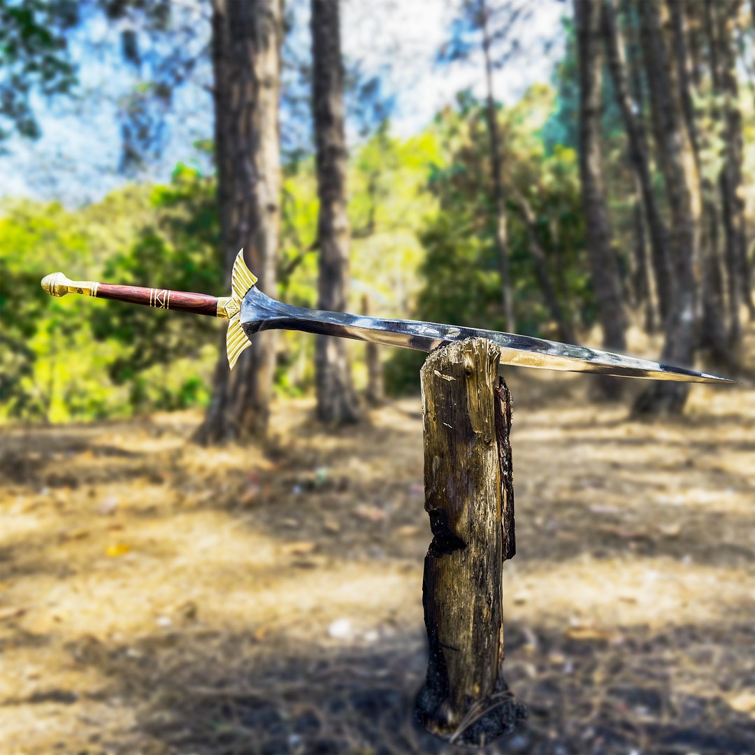 Hand Master Sword for Hunting Survival Made With 5160 Carbon