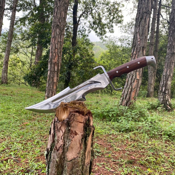 12 Inch Hand Eagle Machete Survival Tool Full Tang Etsy Canada