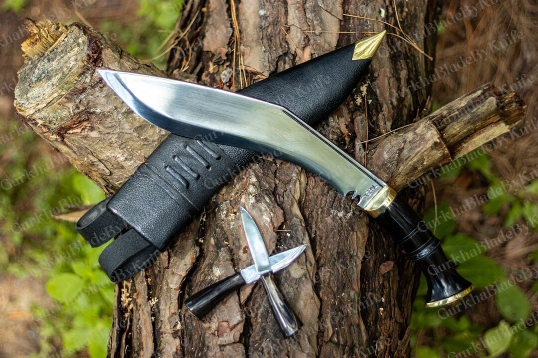 11 Inch Service No.1 Kukri Knife, Gurkha Issue Khukuri Blade, Highly
