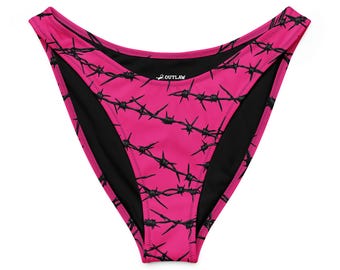 Barbed Wire Doll V-cut Bikini Bottom