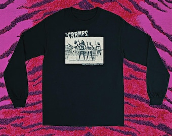 Bikini Girls The Cramps Unisex Rock n Roll Long Sleeve Shirt