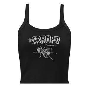 The Cramps Human Fly Micro-Rib Tank Top *RESTOCK* Punk Rock n Roll Goth