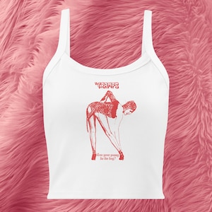 The Cramps Micro-Rib Tank Top Vintage Style