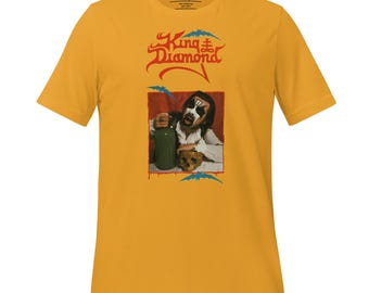 King Diamond Vintage Style Unisex T-Shirt