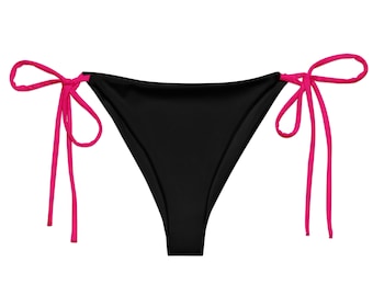 Valley Girl Bikini Bottom Goth Bikini 80's Style Rock and Roll Bikini Heavy Metal Fashion Womens Fashion Punk Bikini Punk Fashion Western