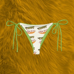 Crampi Bikini Bottom Bikini Goth Bikini Heavy Metal Bikini Rock and Roll Heavy Metal Moda Donna Moda Punk Bikini Punk Moda Western