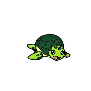 Turtle Enamel Pin | Cute Enamel Pins | Enamel Pins for Backpacks