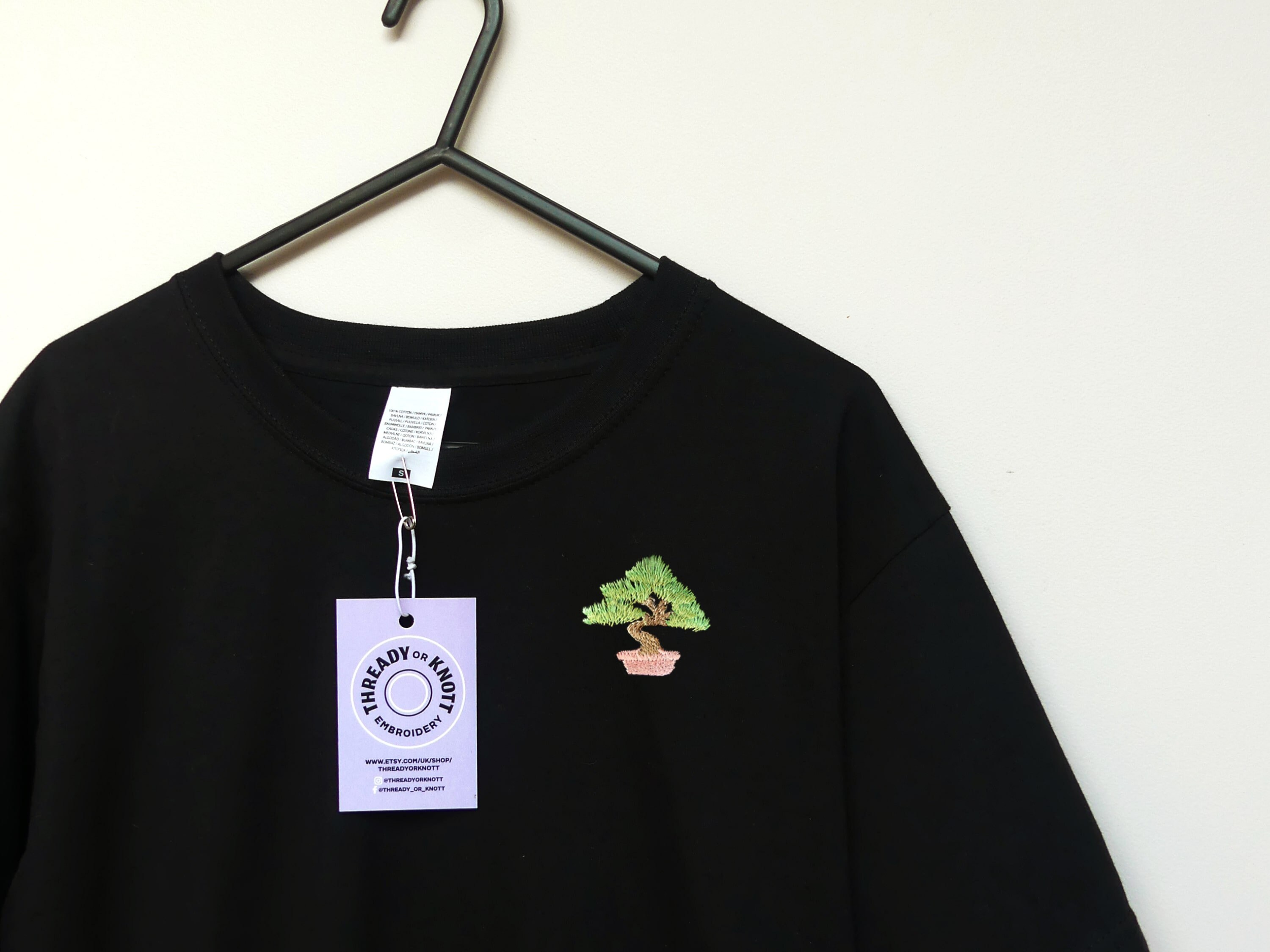 Bonsai Tee Bonsai Tree Shirt Black Bonsai T-shirt Bonsai Japanese 