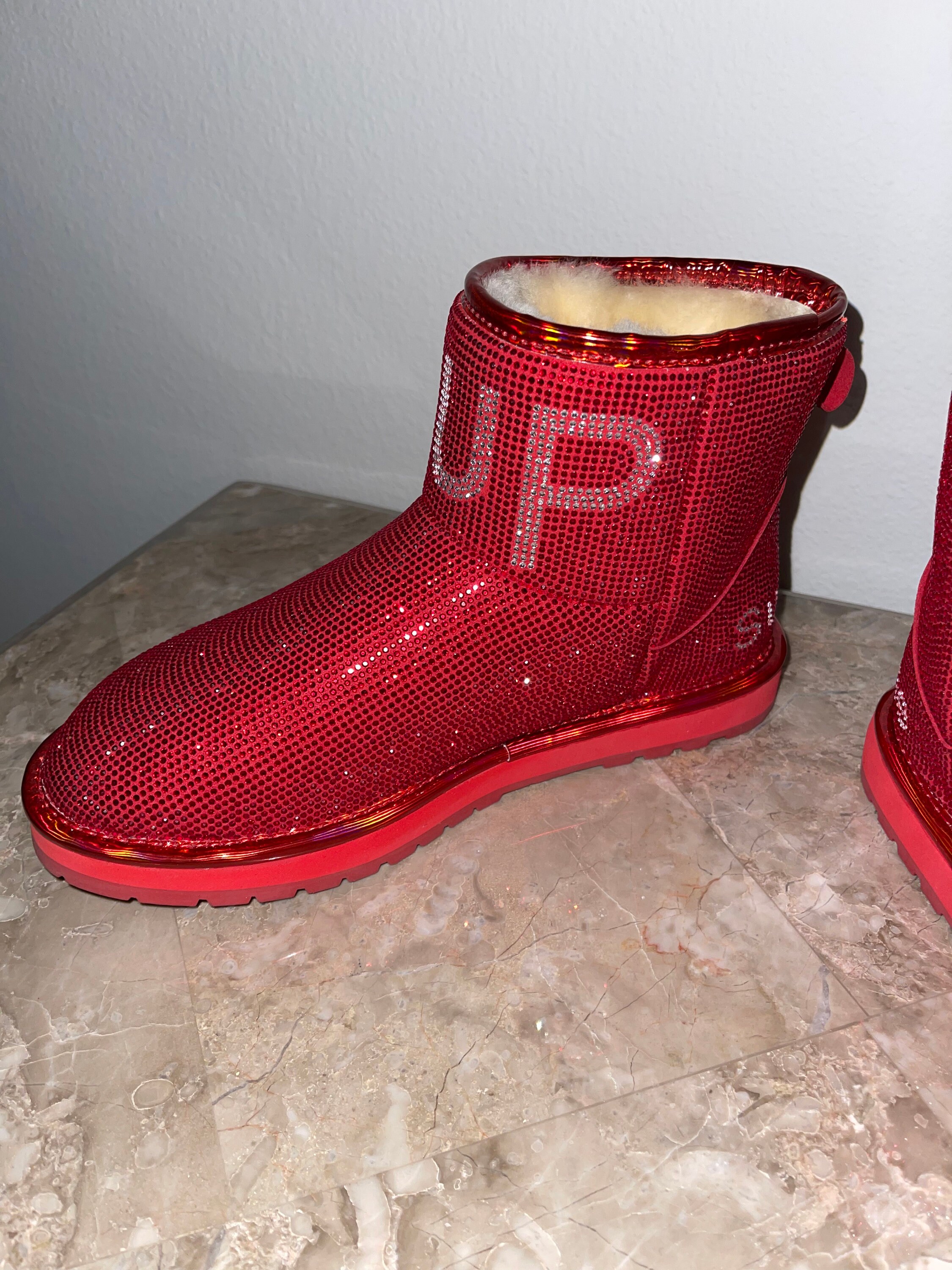 iced-out-blingged-boots-euro-41-fits-womens-usa-8-5-10-etsy