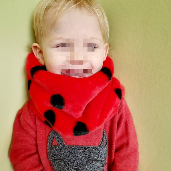 Snood chaud tout doux pour enfants