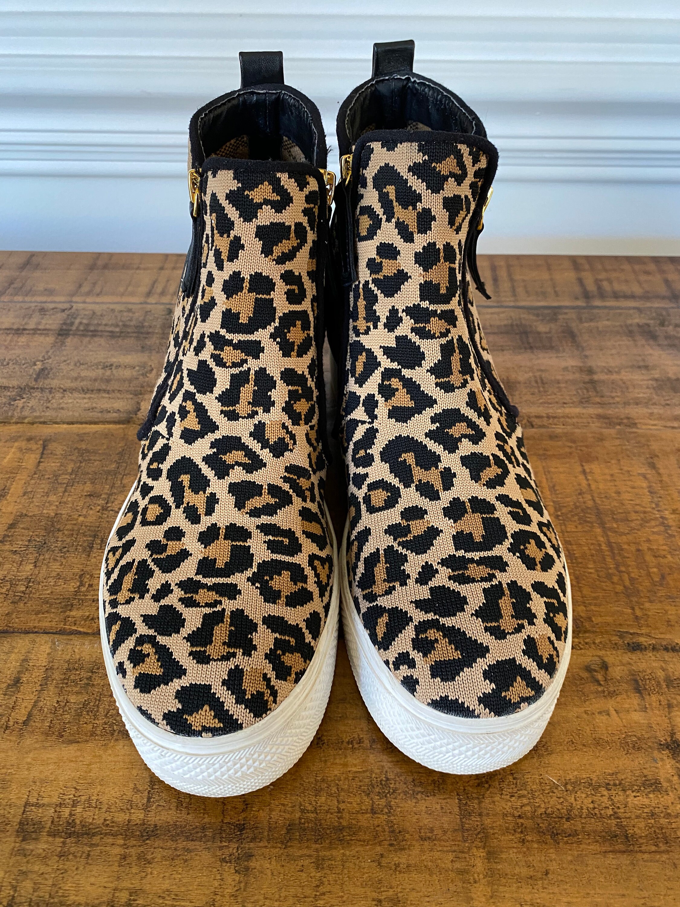 steve madden wedge sneakers black