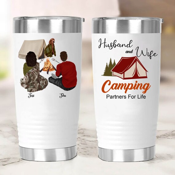 Personalized Camping Husband And Wife Camping Partners For Etsy