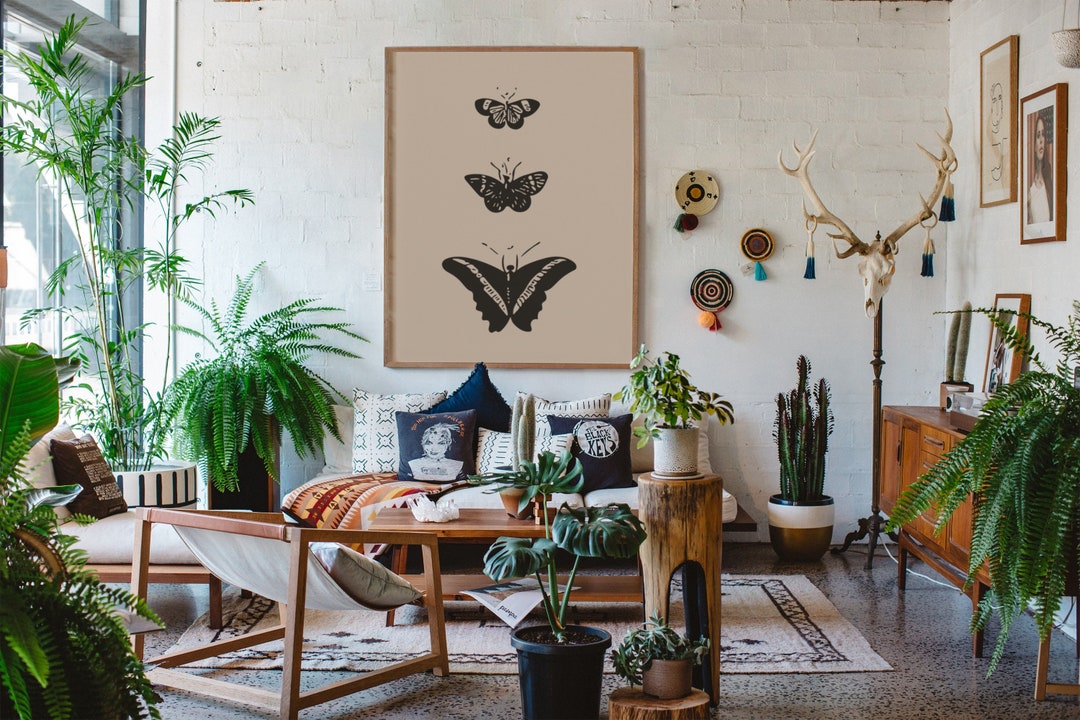 Cottagecore Wall Decor, Cottagecore Poster, Cottagecore Butterfly ...