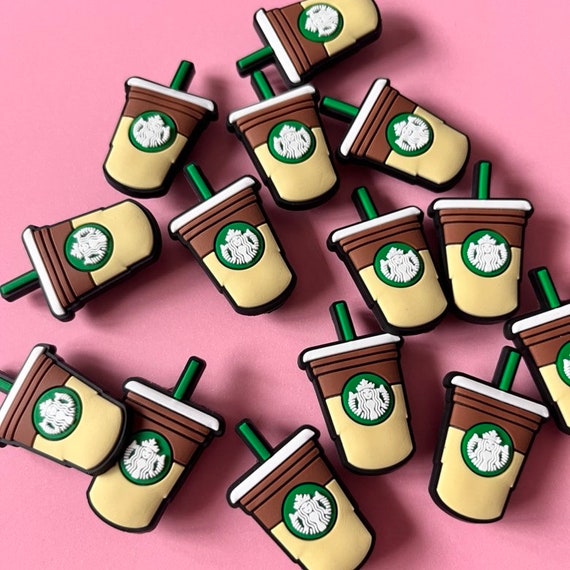 Iced Coffee Jibbitz Starbucks Cold Cup Croc Charms Coffee Etsy