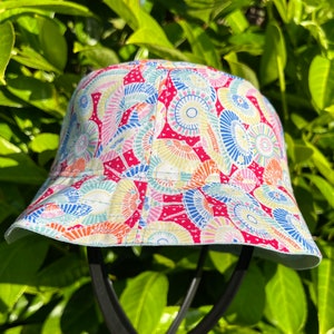 Liberty Riviera Floral Bucket Hat: Cotton Sun Hat