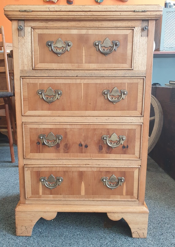 Antique Chest of Drawers & Desk. see Description for Etsy UK