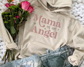 Mama of an Angel Sweatshirt: Mom Crewneck - Memorial Apparel
