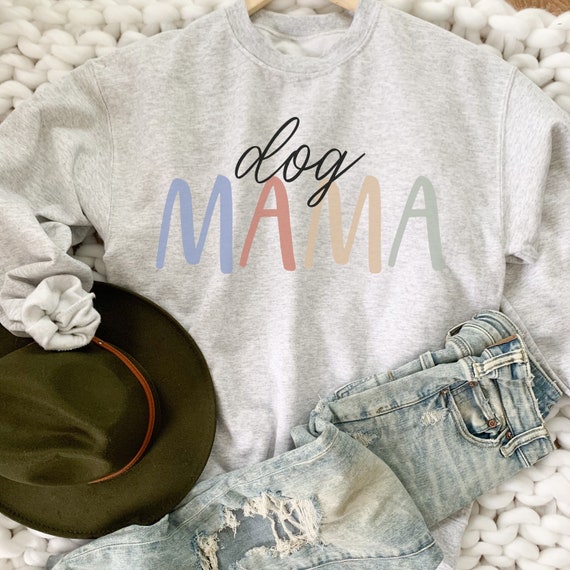 Dog Mama Hoodie Dog Mama Sweatshirt Dog Mama Crewneck Dog Mom Hoodie Dog Mom Sweatshirt Dog Mom Crewneck Dog Mama Shirt Dog Mama Etsy Canada