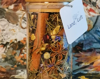 Winter magic scent potpourri - Christmas scent in a spice jar