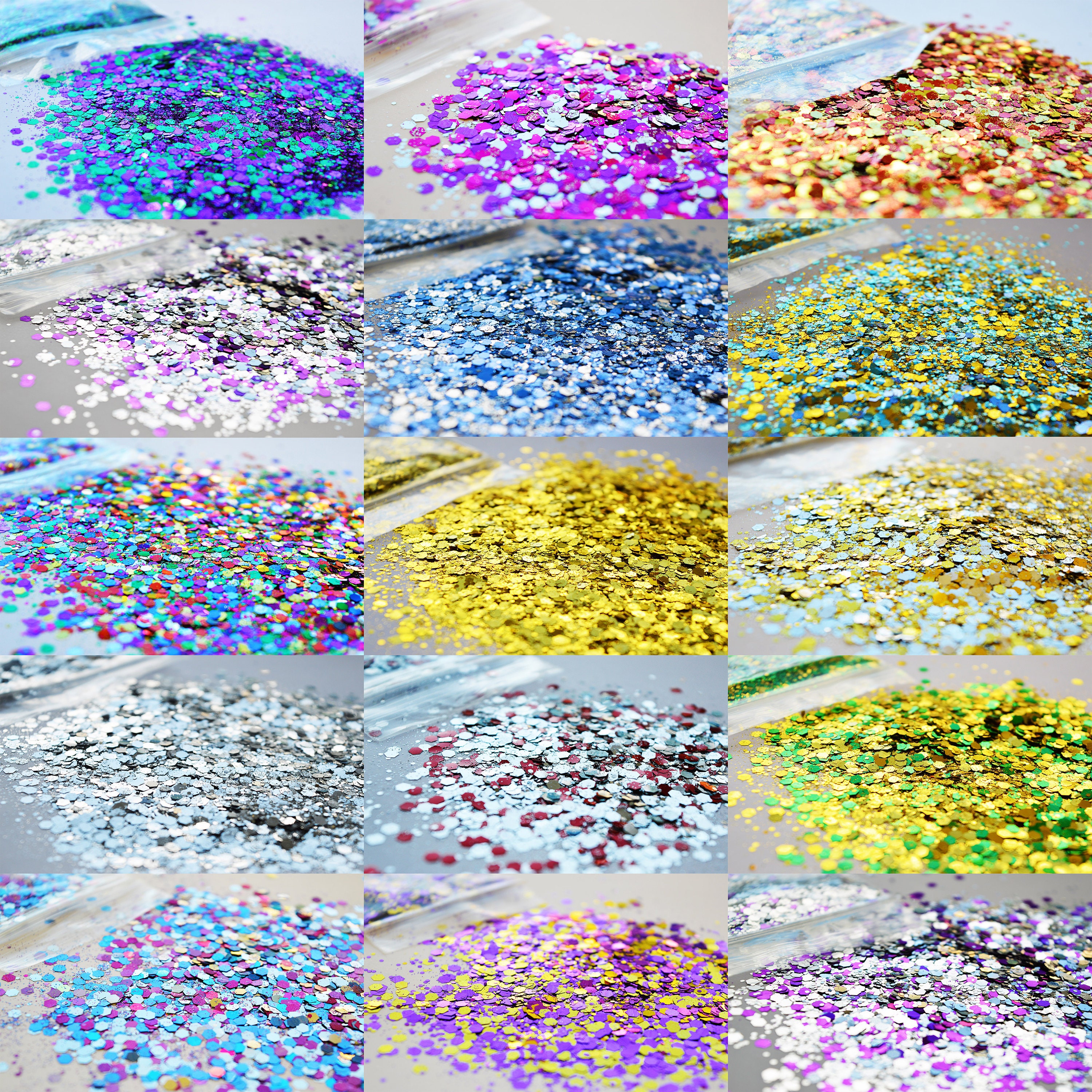 Biodegradable cosmetic Glitter, for body, Face, skin. Eco-Friendly