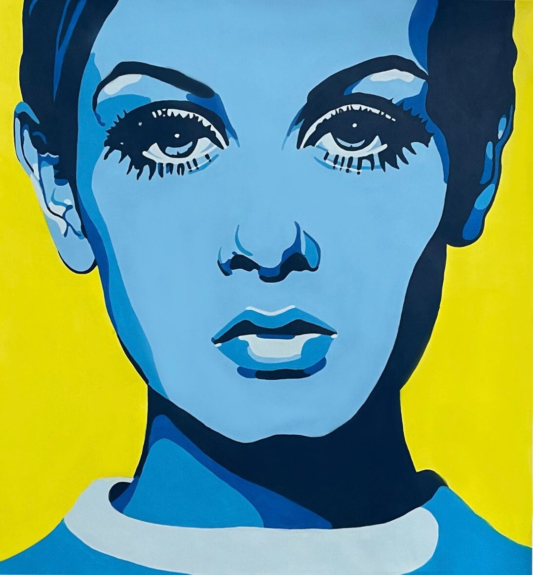 Hand Painted Pop Art Portrait Commissions Etsy