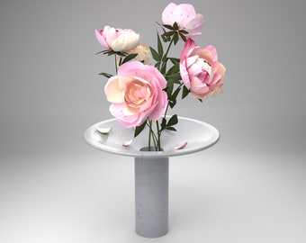 Beton Design Vase - designt von renommierten Designern