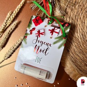 Carte billet Noël
