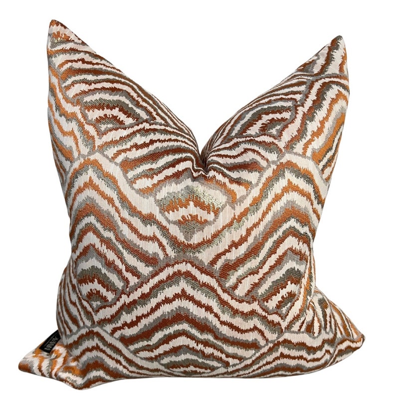 Luxury Pillow Cover Modern Pattern Luxury 20X20 Pillow Etsy