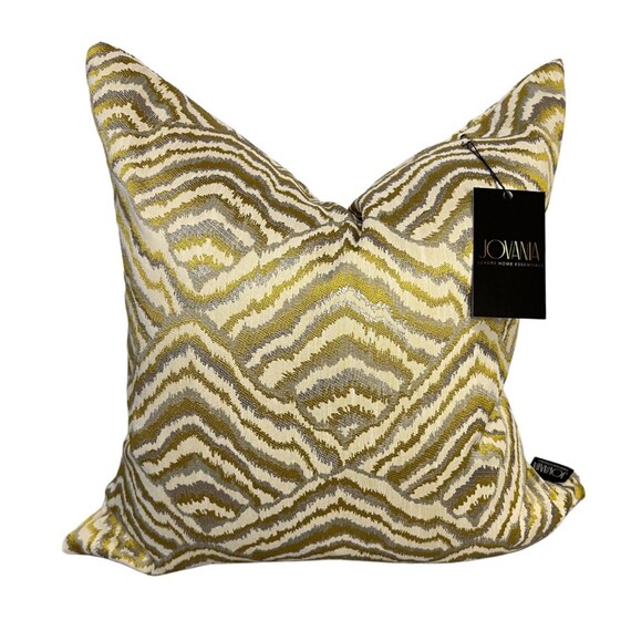 Luxury Pillow Cover Modern Pattern Luxury 20X20 Pillow Etsy