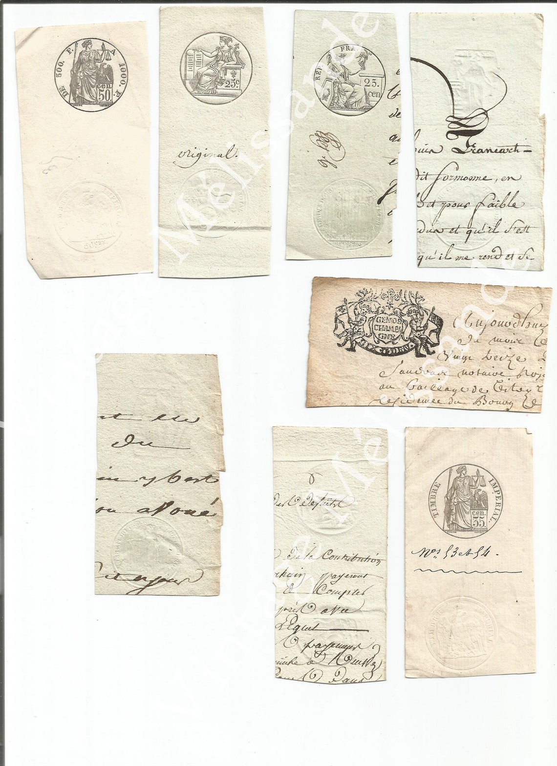 Printable Antique French Cachets 2, Stamps, Digital, Download, Ephemera ...