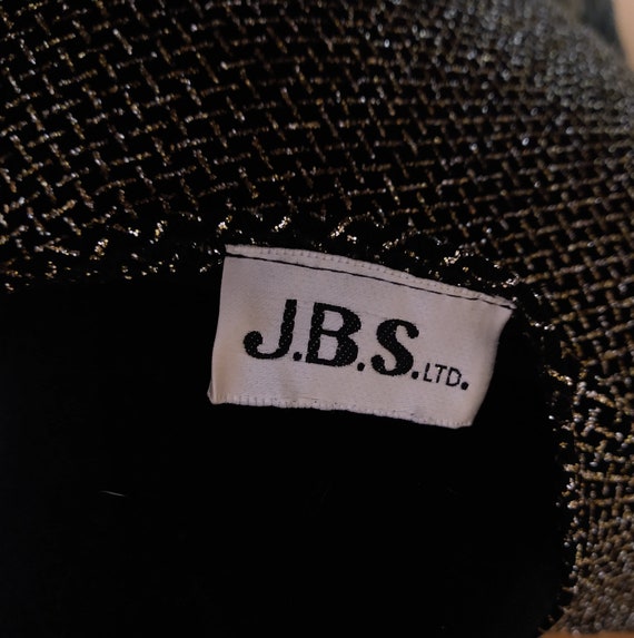 Vintage JBS Sparkly Deep V Top View 6
