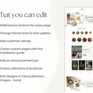 Elegant Shopify Theme - Nature Shopify Template - Minimalist Aesthetic Website Design - Luxurious Shopify Design - Faction Studio image 6
